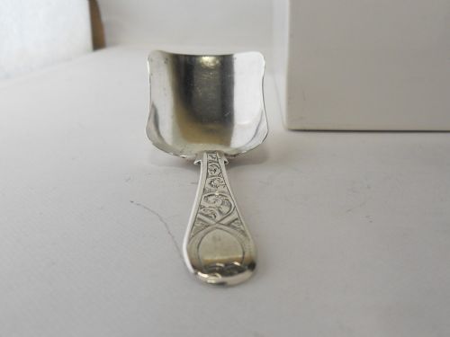 GEORGIAN SILVER CADDY SPOON LONDON 1809 - ADDITIONAL PHOTO 5