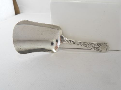 GEORGIAN SILVER CADDY SPOON LONDON 1809 - ADDITIONAL PHOTO 6