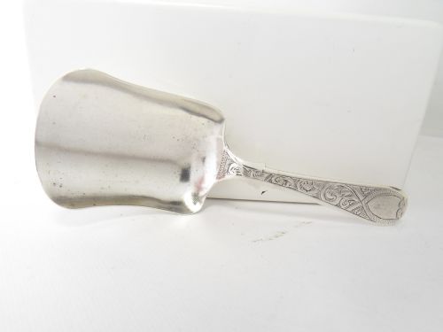 GEORGIAN SILVER CADDY SPOON LONDON 1809 - ADDITIONAL PHOTO 8