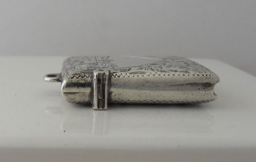 EDWARDIAN VESTA CASE CHESTER 1905 - ADDITIONAL PHOTO 2