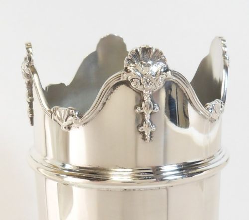 EXCEPTIONAL PAIR OF SILVER VASES BIRMINGHAM 1930 1932 - ADDITIONAL PHOTO 5