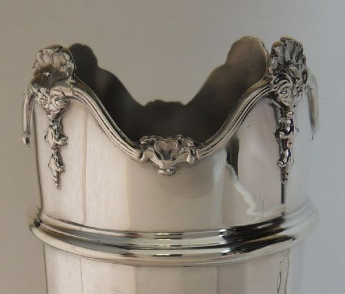EXCEPTIONAL PAIR OF SILVER VASES BIRMINGHAM 1930 1932 - ADDITIONAL PHOTO 10