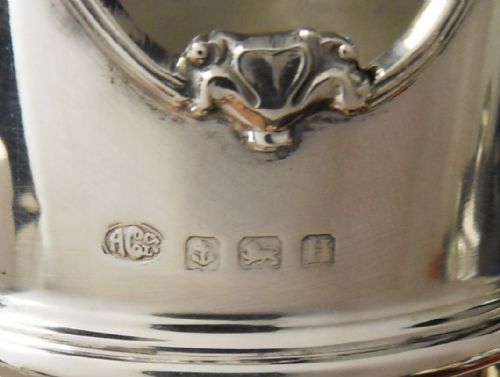 EXCEPTIONAL PAIR OF SILVER VASES BIRMINGHAM 1930 1932 - ADDITIONAL PHOTO 12