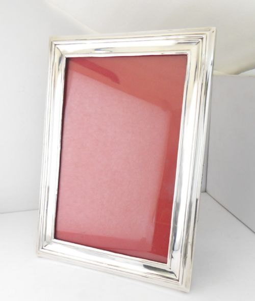 silver photograph frame birmingham 1910 - CATEGORY: ANTIQUE SILVER - DATED EDWARDIAN