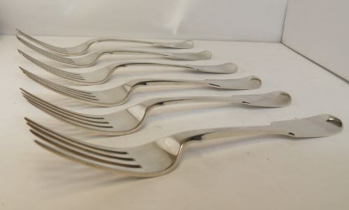 WILLIAM IV SILVER DINNER FORKS HALLMARKED 1830 - ADDITIONAL PHOTO 2