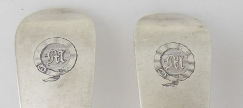WILLIAM IV SILVER DINNER FORKS HALLMARKED 1830 - ADDITIONAL PHOTO 8