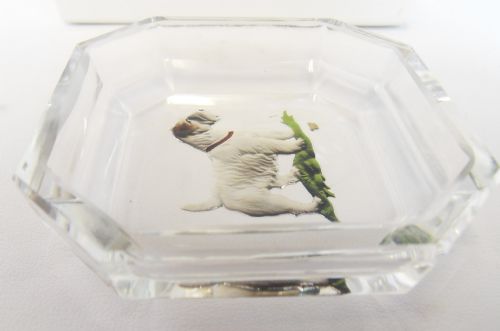 ART DECO TERRIER DOG DISH BY HEINRICH HOFFMAN WITH BUTTERFLY - ADDITIONAL PHOTO 7