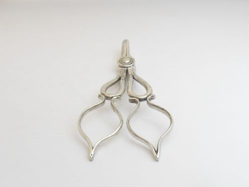PRETTY SILVER PLATED VICTORIAN GRAPE SCISSORS - ADDITIONAL PHOTO 2