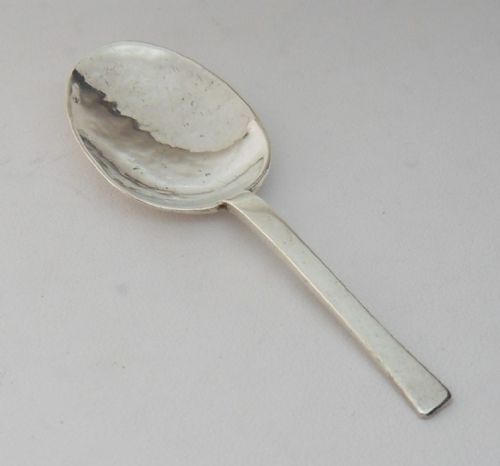 sybil dunlop arts crafts silver spoon london 1922 - CATEGORY: ANTIQUE SILVER - DATED 1930