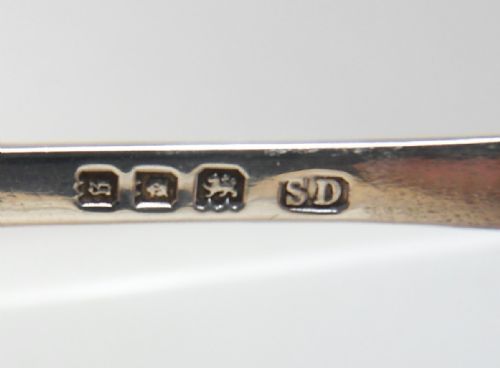 SYBIL DUNLOP ARTS CRAFTS SILVER SPOON LONDON 1922 - ADDITIONAL PHOTO 5