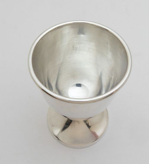 SOLID SILVER EGG CUP BIRMINGHAM 1924 - ADDITIONAL PHOTO 5