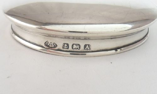 SUBERBLY CUT ETCHED SILVER LIDDED GLASS JAR BIRMINGHAM 1925 - ADDITIONAL PHOTO 6
