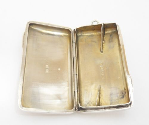 SILVER SNUFF BOX CHEROOT HOLDER CASE BIRMINGHAM 1902 - ADDITIONAL PHOTO 6