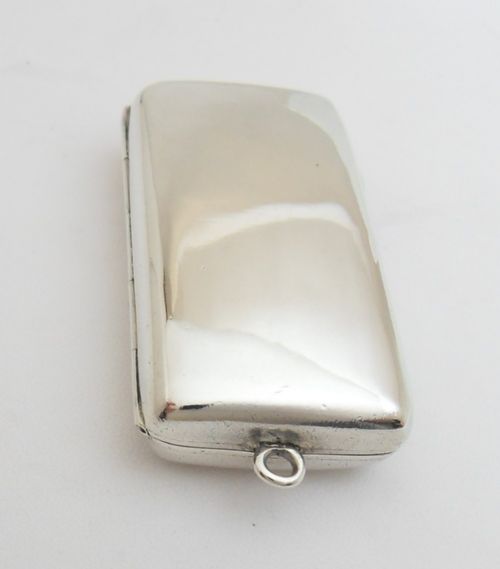 SILVER SNUFF BOX CHEROOT HOLDER CASE BIRMINGHAM 1902 - ADDITIONAL PHOTO 8