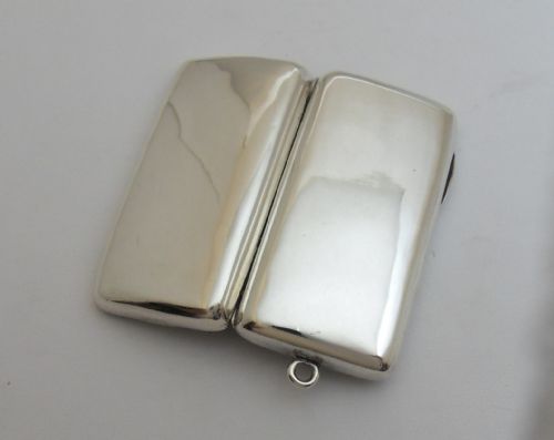 SILVER SNUFF BOX CHEROOT HOLDER CASE BIRMINGHAM 1902 - ADDITIONAL PHOTO 9