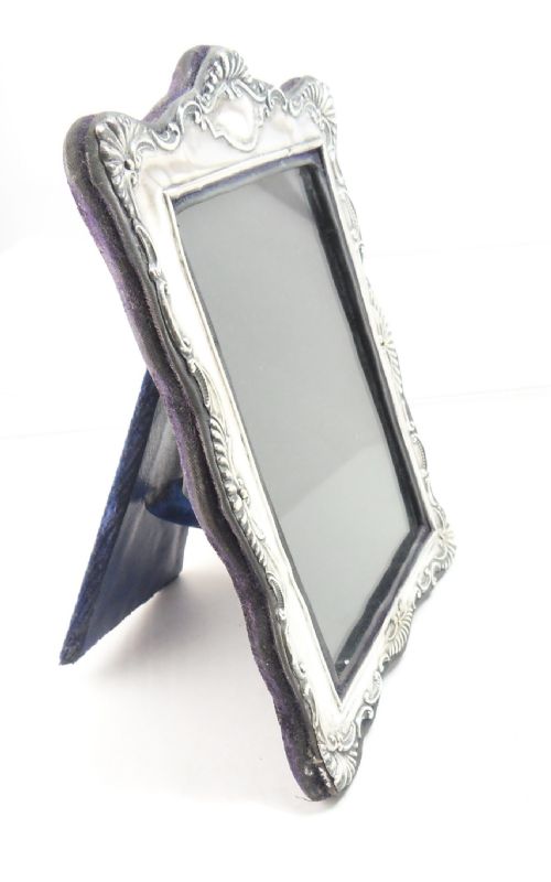 EDWARDIAN SILVER PHOTO FRAME BY WALKER HALL SHEFFIELD 1905 - ADDITIONAL PHOTO 5