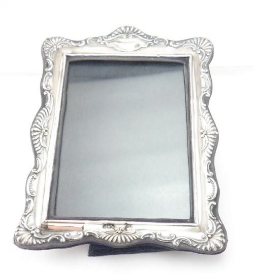 EDWARDIAN SILVER PHOTO FRAME BY WALKER HALL SHEFFIELD 1905 - ADDITIONAL PHOTO 7