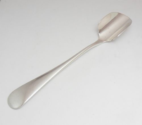 SUPERB SOLID SILVER STILTON SCOOP SHEFFIELD 1935 - ADDITIONAL PHOTO 6