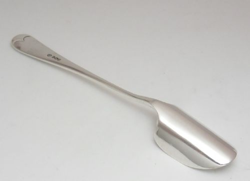 SUPERB SOLID SILVER STILTON SCOOP SHEFFIELD 1935 - ADDITIONAL PHOTO 7