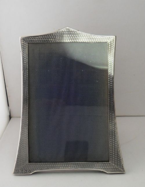 STYLISH VICTORIAN SILVER PHOTO FRAME BIRMINGHAM 1899 - ADDITIONAL PHOTO 5