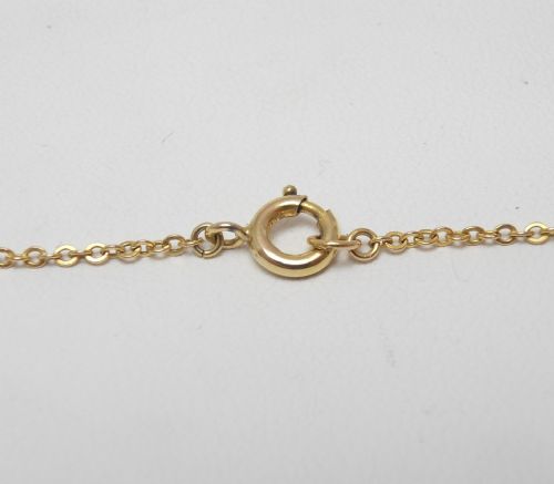 VINTAGE 9CT GOLD LOCKET CHAIN CHESTER 1958 - ADDITIONAL PHOTO 1
