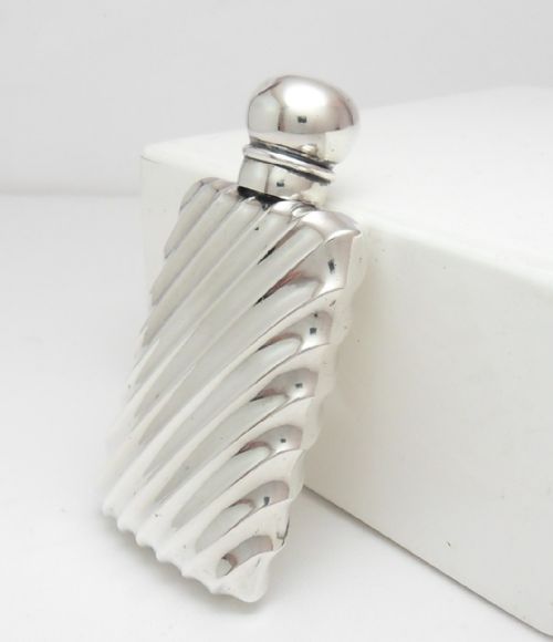 VICTORIAN SILVER SCENT BOTTLE SAMPSON MORDAN LONDON 1890 - ADDITIONAL PHOTO 6