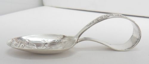 CASED SILVER' LITTLE MISS MUFFETT' SPOON BIRMINGHAM 1904 - ADDITIONAL PHOTO 11