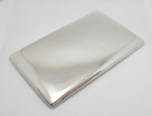 FINE SILVER CIGARETTE CASE BIRMINGHAM 1910 - ADDITIONAL PHOTO 1
