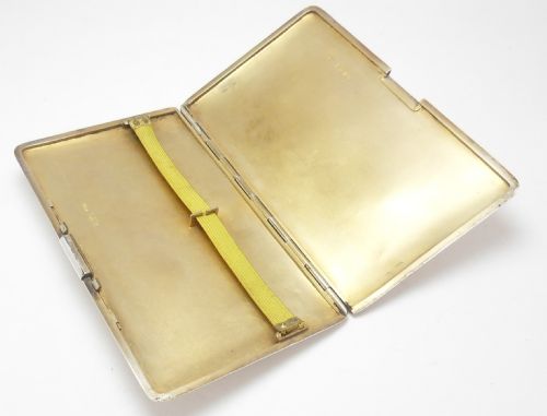 FINE SILVER CIGARETTE CASE BIRMINGHAM 1910 - ADDITIONAL PHOTO 7