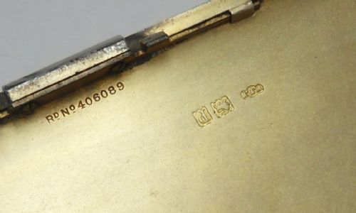 FINE SILVER CIGARETTE CASE BIRMINGHAM 1910 - ADDITIONAL PHOTO 9