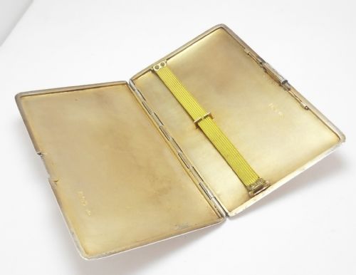 FINE SILVER CIGARETTE CASE BIRMINGHAM 1910 - ADDITIONAL PHOTO 11
