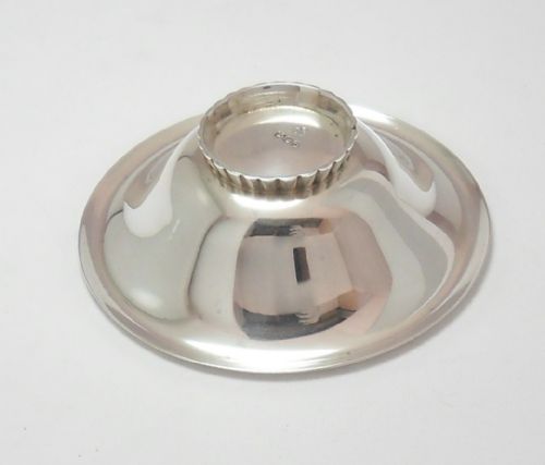 FINE STYLISH SILVER FOOTED BOWL LONDON 1949 - ADDITIONAL PHOTO 1