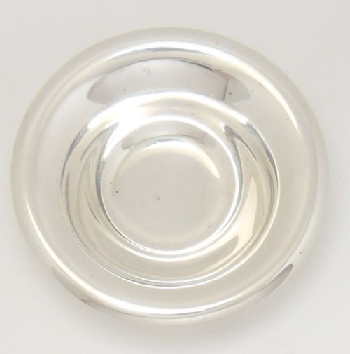 FINE STYLISH SILVER FOOTED BOWL LONDON 1949 - ADDITIONAL PHOTO 5