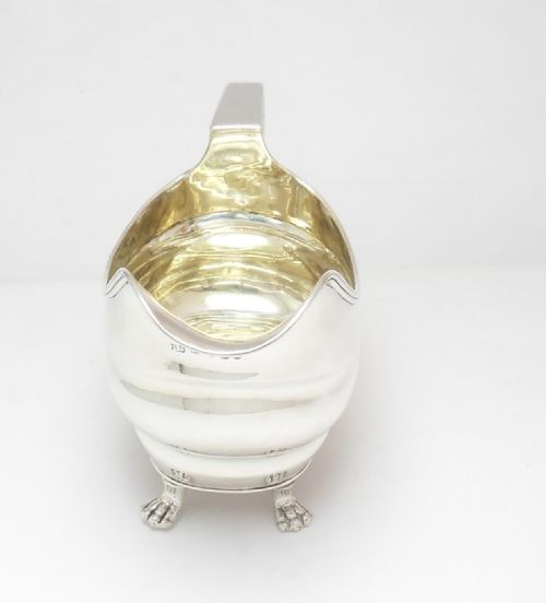 SUPERB GEORGIAN SILVER CREAM JUG LONDON 1809 - ADDITIONAL PHOTO 2