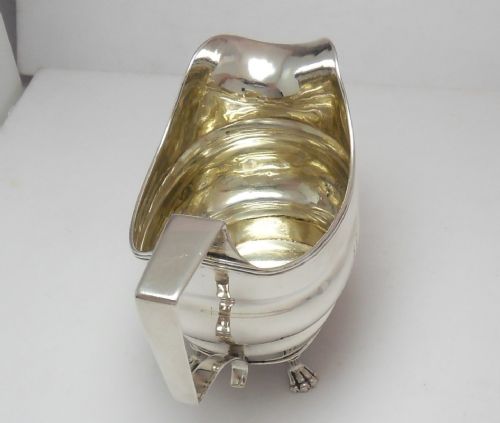 SUPERB GEORGIAN SILVER CREAM JUG LONDON 1809 - ADDITIONAL PHOTO 5