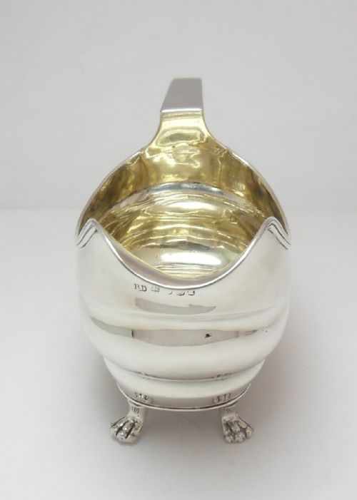 SUPERB GEORGIAN SILVER CREAM JUG LONDON 1809 - ADDITIONAL PHOTO 9