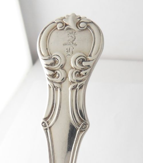 FINE PAIR OF EARLY VICTORIAN SILVER LADLES LONDON 1841 - ADDITIONAL PHOTO 5