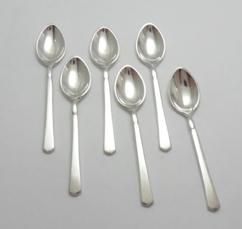 CASED SET OF 6 MINIATURE SILVER SPOONS RETAILED BY HARRODS - ADDITIONAL PHOTO 4