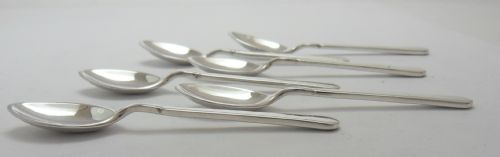 CASED SET OF 6 MINIATURE SILVER SPOONS RETAILED BY HARRODS - ADDITIONAL PHOTO 7