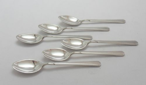 CASED SET OF 6 MINIATURE SILVER SPOONS RETAILED BY HARRODS - ADDITIONAL PHOTO 10