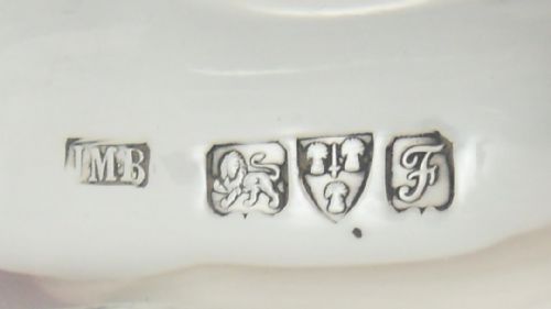 SUPERB SILVER 3PIECE TEA SET HALLMARKED CHESTER 1906 - ADDITIONAL PHOTO 10