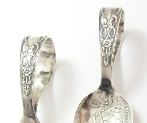 SILVER NURSERY RHYME SET BIRMINGHAM 1906 - ADDITIONAL PHOTO 8