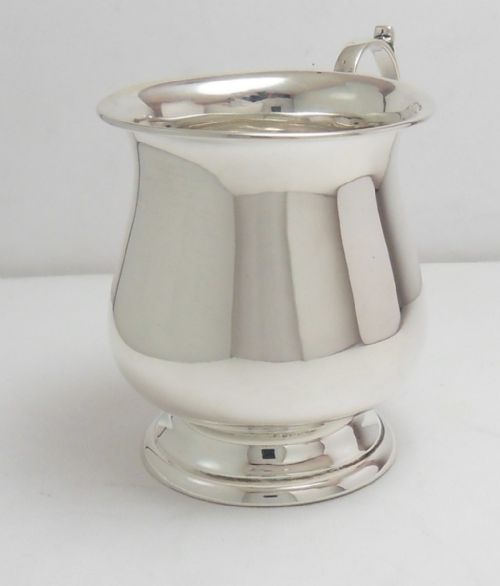FINE SILVER CHILD'S CHRISTENING CUP BIRMINGHAM 1934 - ADDITIONAL PHOTO 5