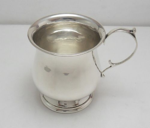 FINE SILVER CHILD'S CHRISTENING CUP BIRMINGHAM 1934 - ADDITIONAL PHOTO 8