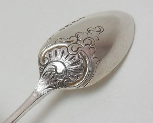 SUPERB CASED SET OF 12 VICTORIAN TEASPOONS LONDON 1876 - ADDITIONAL PHOTO 7