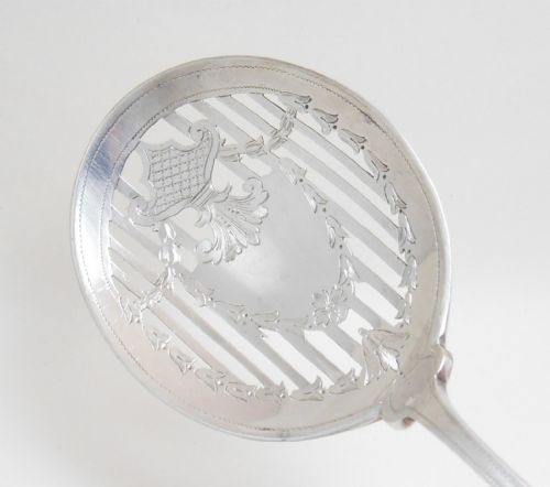 SUPERB CASED SET OF SILVER SERVING SPOONS SHEFFIELD 1912 - ADDITIONAL PHOTO 5