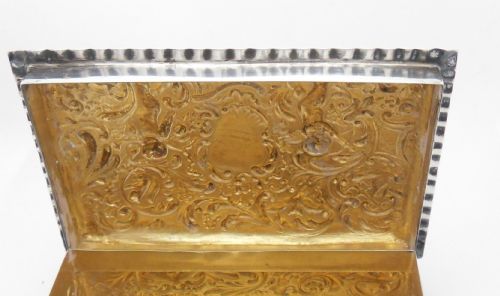 STUNNING SILVER TRINKET BOX LONDON 1901 GOLDSMITHS SILVERSMITHS - ADDITIONAL PHOTO 12