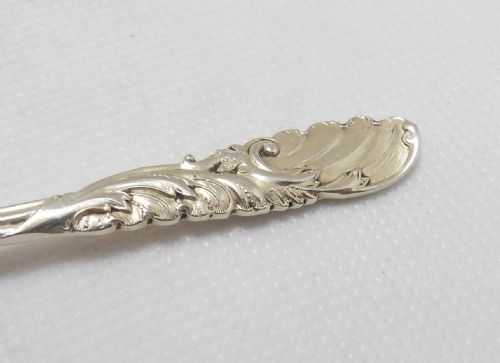 SET OF SILVER TEASPOONS SUGAR TONGS WALKER HALL SHEFFIELD 1907 - ADDITIONAL PHOTO 4
