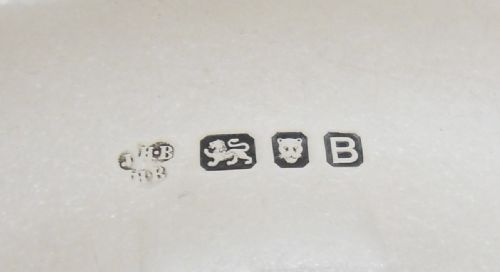 SILVER TWIN HANDLED DISH LONDON 1937 - ADDITIONAL PHOTO 4