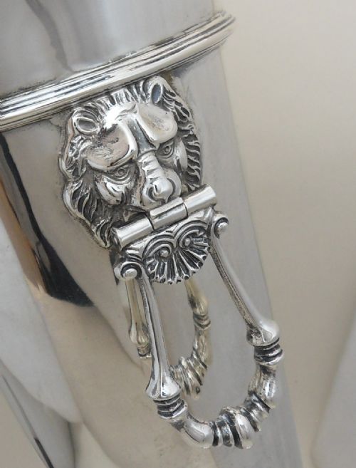 OUTSTANDING LARGE SILVER VASE SHEFFIELD 1935 - ADDITIONAL PHOTO 4